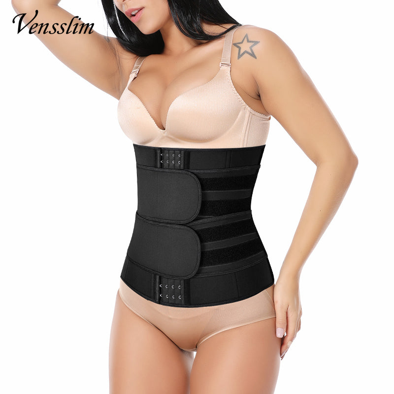 Cintura Trainer Corset Trimmer Belt para Mulheres Perda de Peso Suor Strap Body Shaper Belly Cincher Sports Girdle Fat Burner Band