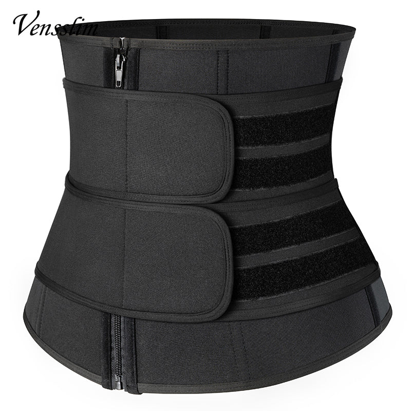 Cintura Trainer Corset Trimmer Belt para Mulheres Perda de Peso Suor Strap Body Shaper Belly Cincher Sports Girdle Fat Burner Band