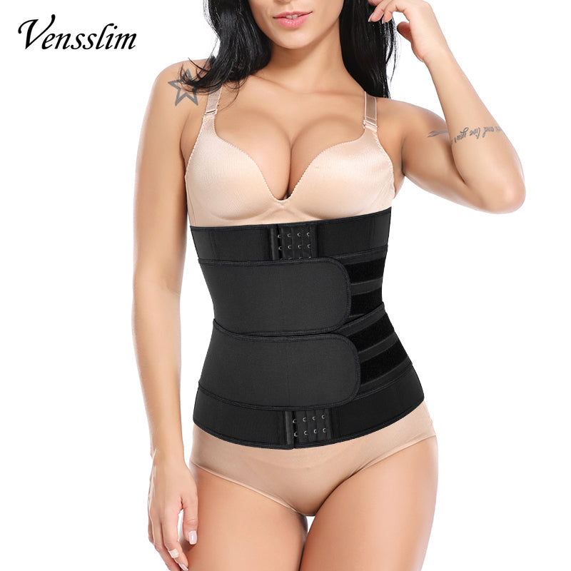 Cintura Trainer Corset Trimmer Belt para Mulheres Perda de Peso Suor Strap Body Shaper Belly Cincher Sports Girdle Fat Burner Band