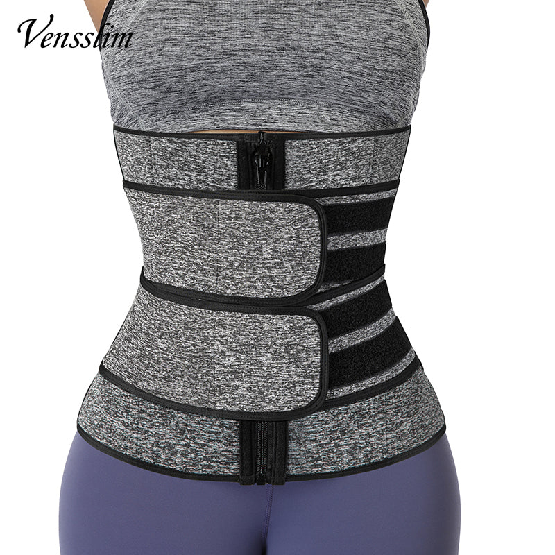 Cintura Trainer Corset Trimmer Belt para Mulheres Perda de Peso Suor Strap Body Shaper Belly Cincher Sports Girdle Fat Burner Band