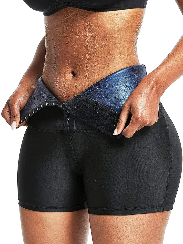 Calcinha modeladora MISSMOLY Hot Sweat Sauna Shorts modeladores para perda de peso modeladores modeladores de cintura controle de barriga leggings térmicas