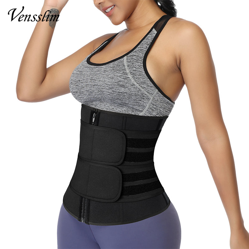 Cintura Trainer Corset Trimmer Belt para Mulheres Perda de Peso Suor Strap Body Shaper Belly Cincher Sports Girdle Fat Burner Band