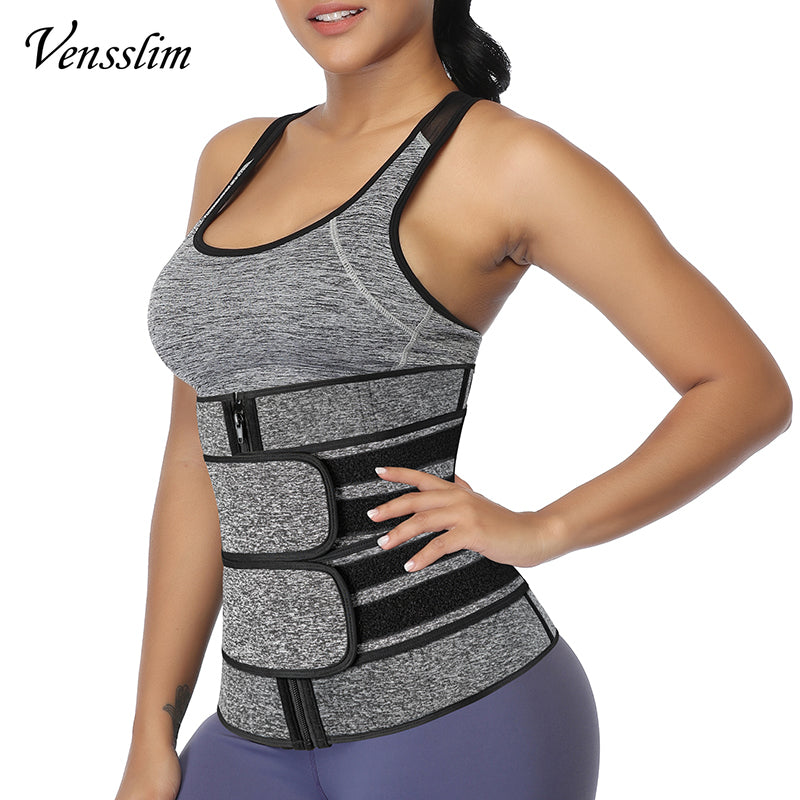 Cintura Trainer Corset Trimmer Belt para Mulheres Perda de Peso Suor Strap Body Shaper Belly Cincher Sports Girdle Fat Burner Band