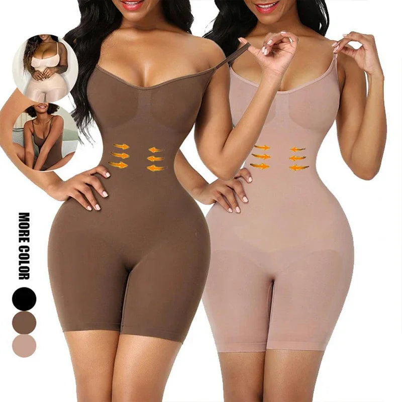 Body Shapewear Feminino Modelador de Corpo Inteiro Controle de Barriga Bainha Emagrecedora Levantador de Bumbum Push Up Coxa Mais Fino Abdômen Modeladores Corset