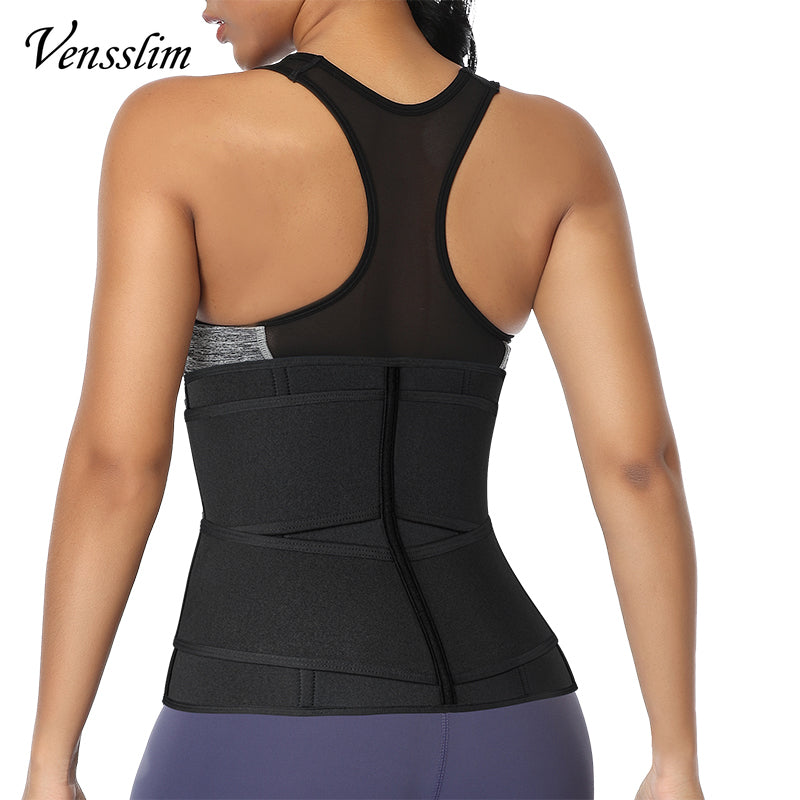 Cintura Trainer Corset Trimmer Belt para Mulheres Perda de Peso Suor Strap Body Shaper Belly Cincher Sports Girdle Fat Burner Band