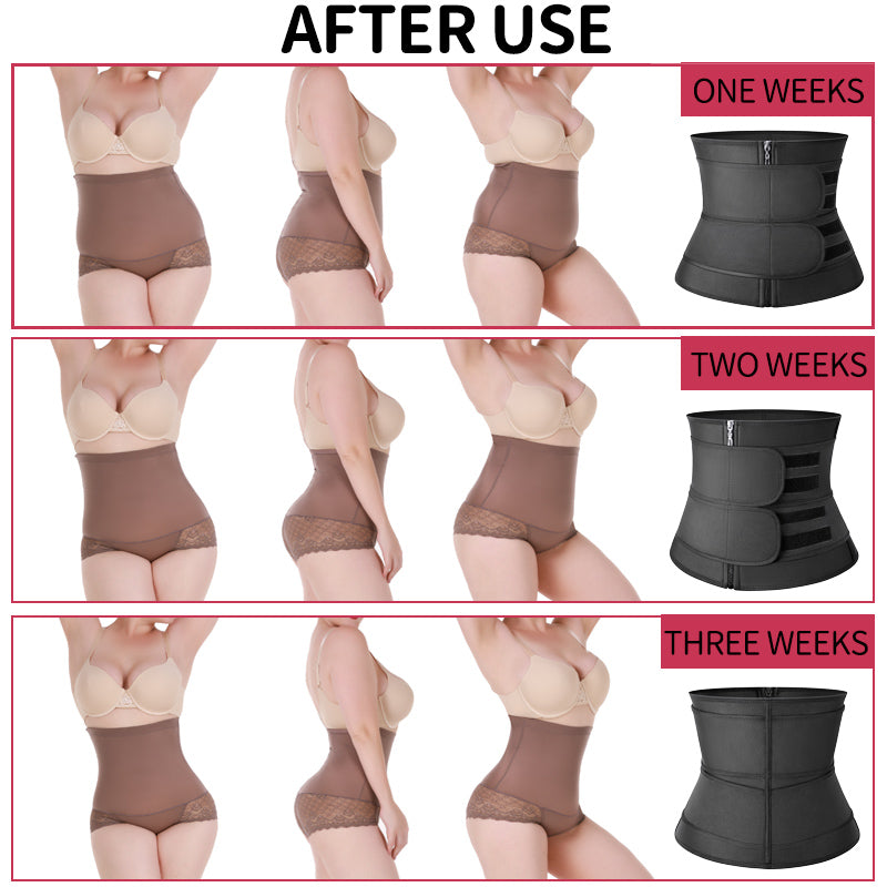 Cintura Trainer Corset Trimmer Belt para Mulheres Perda de Peso Suor Strap Body Shaper Belly Cincher Sports Girdle Fat Burner Band