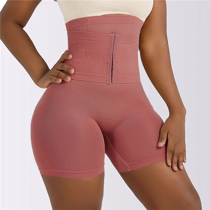 Modelador para mulheres, controle de barriga, modelador corporal, shorts com gancho, levantador de bumbum, calcinha de cintura alta, calcinha emagrecedora